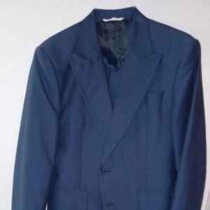 Zara Mens Wide Peak Lapel 40R Suit